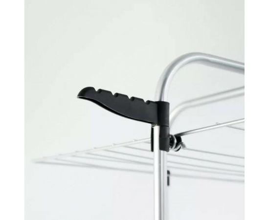 Напольная сушилка для белья VETTA вертикальная, 4 полки, на колесиках, окрашенная сталь, 70x61x175 см 452-080 – изображение 3