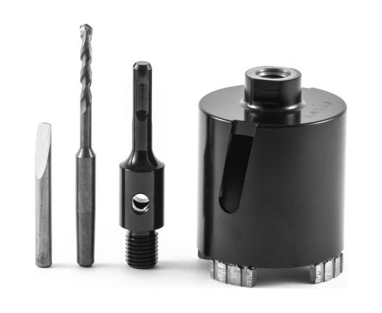 Коронка алмазная по бетону с переходником SDS-plus 72х70 мм, М16 MOLOT АА000602 – изображение 4