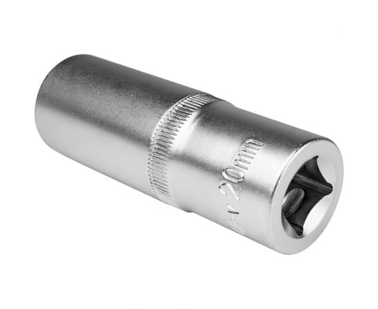 Головка торцевая шестигранная удлиненная AV Steel (20 мм; 1/2) AV-520220 – изображение 4