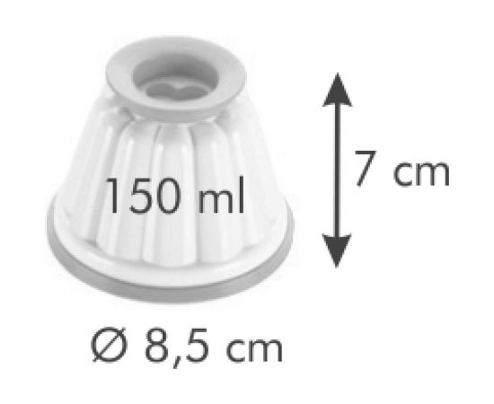 Формочки для пудинга Tescoma DELICIA 4 шт 630590 – изображение 6