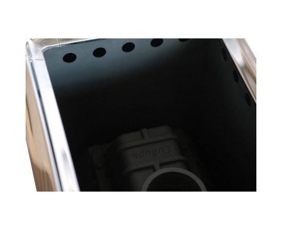 Банная печь НМК чугунная ""Сибирь-20"", панорамная дверца, конвекционная 020222 НМК020222 – изображение 10