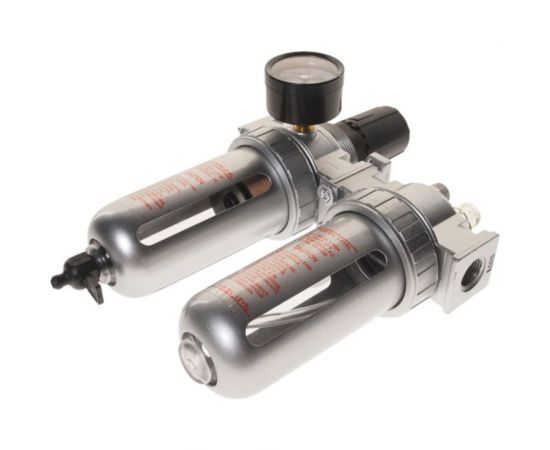 Лубрикатор 3/8 с пластиковым переключателем, давление 215 PSI,2500 л/мин, объем 125 мл. JTC JTC-JW0889-803 