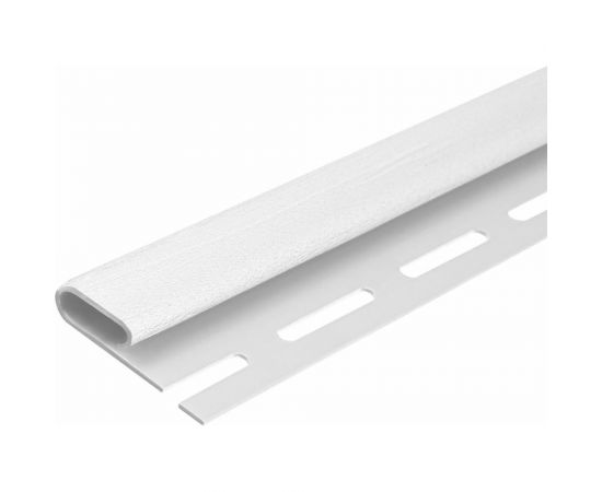 Финишный профиль к сайдингу PROFBUILD белый 51548 