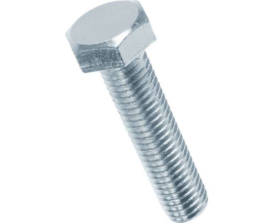 Болт Мир Крепежа ГОСТ 7798/DIN 933, М12x140, 5.8, цинк, п/р, 1 кг ЦБ-00092518 