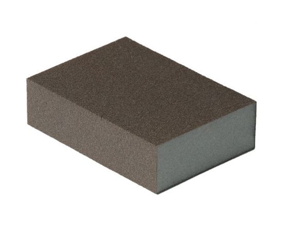 Губка шлифовальная четырехсторонняя 98х69х26 мм, Р120 LIGREAT TL12237 
