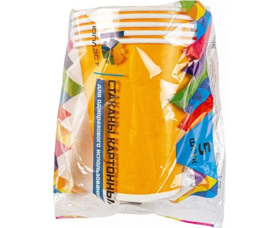 Набор стаканов для холодных напитков ЮПЛАСТ 5 шт ЮНАБ2042 