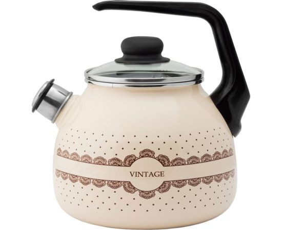 Эмалированный чайник appetite Vintage 3 л со свистком 4с209я Vintage 