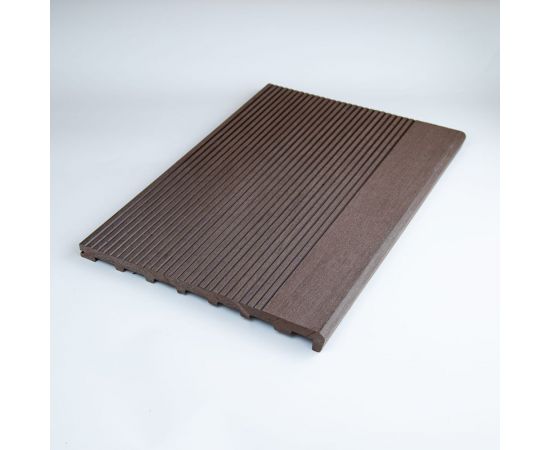Ступень полнотелая Экодекинг Техно 3 м, цвет Шоколад 4687202238408 