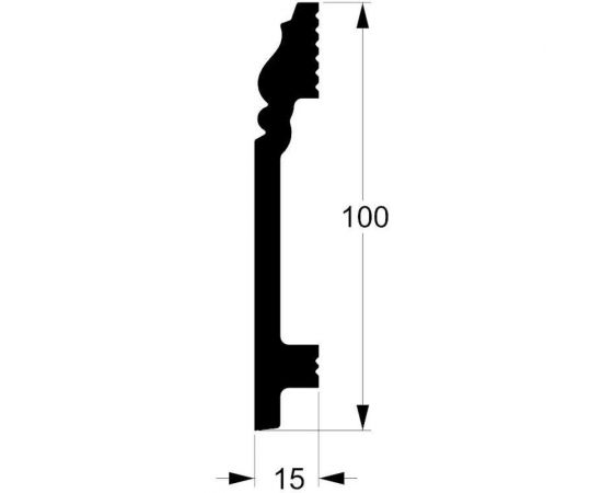 Плинтус напольный ФОРМАТ 10002df DESN-210002-DF-0010 – изображение 2