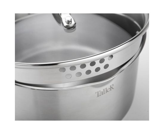 Кастрюля TALLER 3,0 л, сталь 18/10, толщина дна/стенки 3,5/0,6 мм TR-17253 – изображение 2