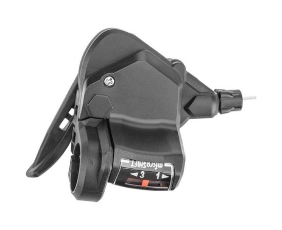 Левая манетка (шифтер) MICROSHIFT TS-38, 3 передачи, без упаковки – изображение 2