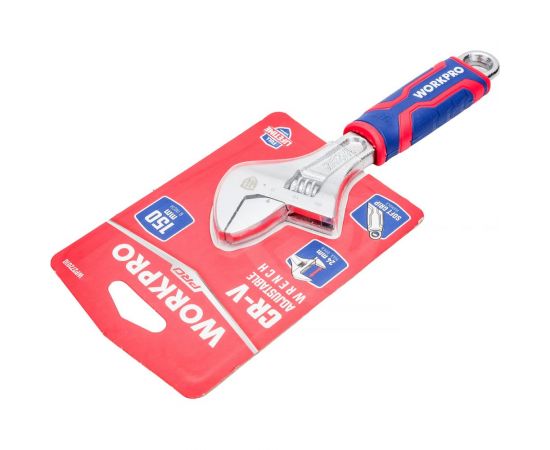 Разводной ключ WORKPRO 150 мм (6 дюймов) CR-V WP272010 – изображение 2