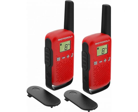 Комплект из двух радиостанций Motorola Talkabout T42 RED B4P00811RDKMAW – изображение 2