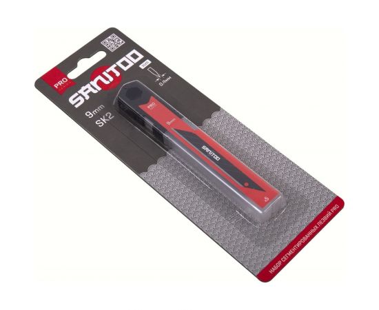 Набор сегментированных лезвий PRO 9 мм, 5 шт Sanitoo 3120 – изображение 2