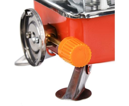 Портативная газовая плитка ЧИНГИСХАН к баллону с цанговым захватом 12х12х10см 333-518 – изображение 3