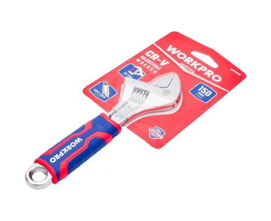 Разводной ключ WORKPRO 150 мм (6 дюймов) CR-V WP272010 – изображение 3