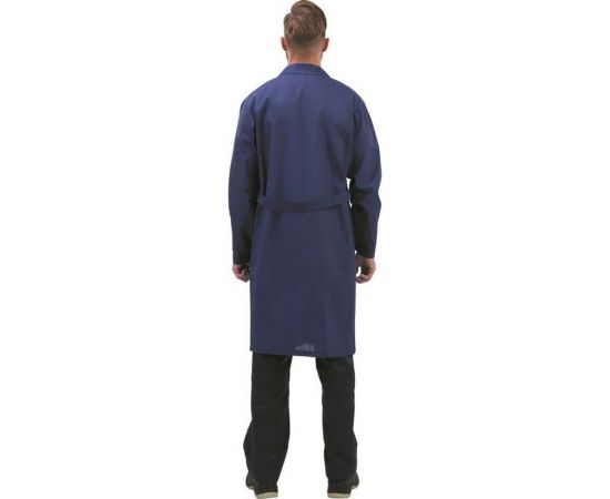 Мужской рабочий халат ООО Комус у02-ХЛ синий, р. 56-58, рост 182-188 150720 – изображение 3