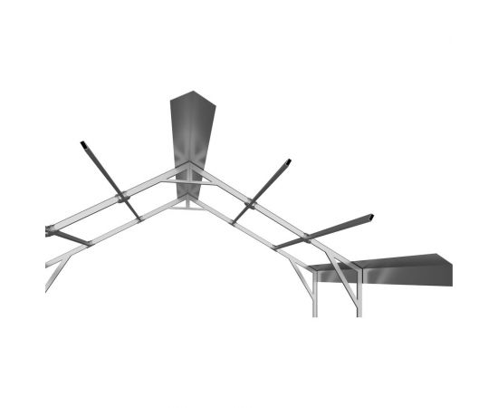 Удлиняющий блок 2 м к теплице АКТИВАГРО.РФ Ударница англичанка 053 – изображение 3