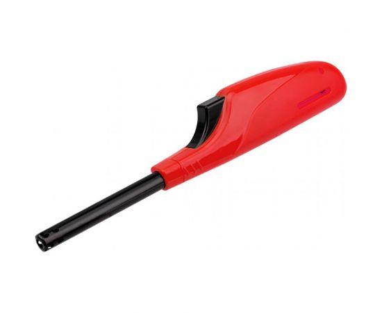 Бытовая газовая пьезозажигалка СОКОЛ с классическим пламенем, многоразовая, красная СК-306 61-0968 – изображение 4