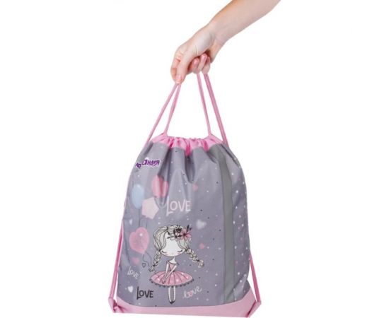 Сумка для обуви ЮНЛАНДИЯ Girl 46х36 см 270187 – изображение 4