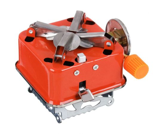 Портативная газовая плитка ЧИНГИСХАН к баллону с цанговым захватом 12х12х10см 333-518 – изображение 5