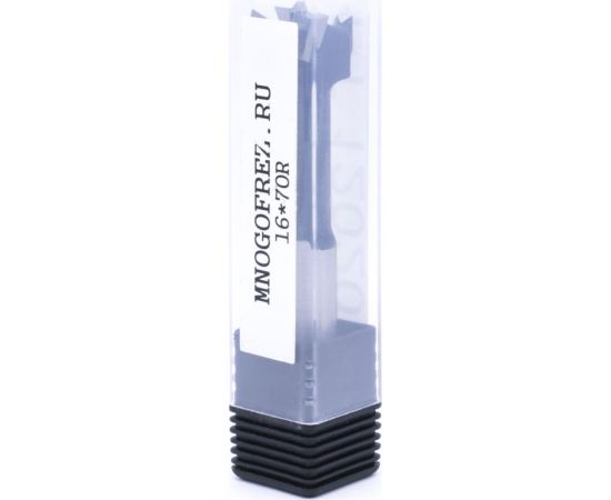 Сверло чашечное четырехзаходное по дереву FT120203R (16х70 мм; хв-к 10 мм; правое вращение) МНОГОФРЕЗ 6592 – изображение 5