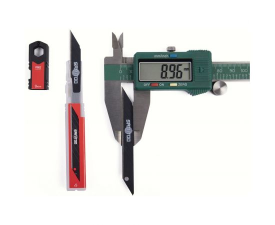 Набор сегментированных лезвий PRO 9 мм, 5 шт Sanitoo 3120 – изображение 5