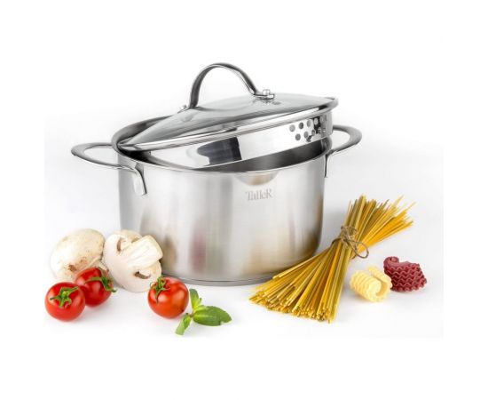 Кастрюля TALLER 3,0 л, сталь 18/10, толщина дна/стенки 3,5/0,6 мм TR-17253 – изображение 5