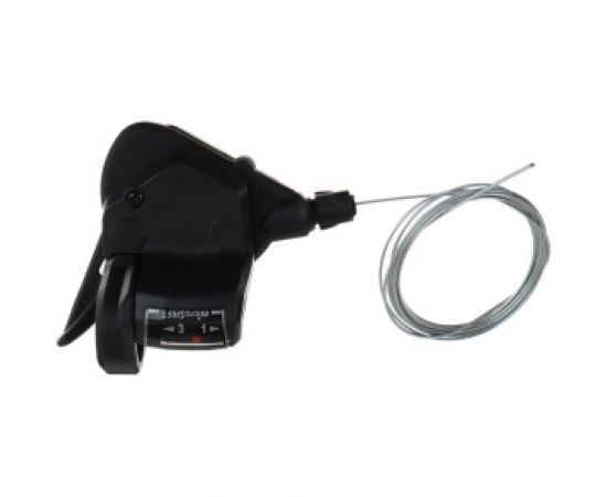 Левая манетка (шифтер) MICROSHIFT TS-38, 3 передачи, без упаковки – изображение 6