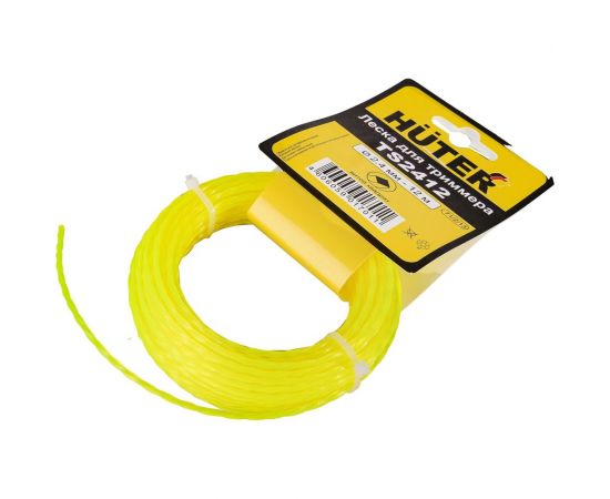 Леска (2.4 мм; 12 м; витой квадрат) Huter TS2412 71/2/13 – изображение 7