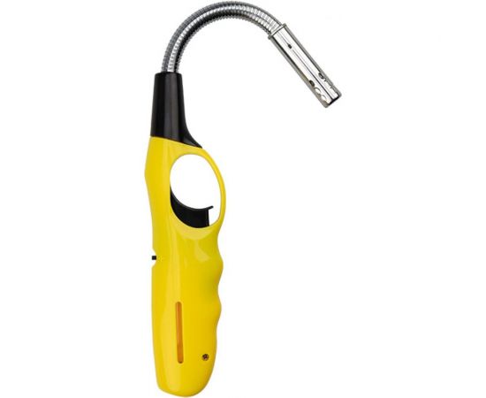 Бытовая газовая пьезозажигалка СОКОЛ СК-302W желтая, с гибким стержнем 61-0964 – изображение 8
