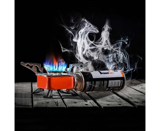 Портативная газовая плитка ЧИНГИСХАН к баллону с цанговым захватом 12х12х10см 333-518 – изображение 8
