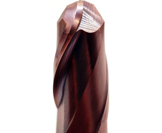 Фреза концевая монолитная твердосплавная сферическая 3х75 мм СпецТехИнструмент D3BN1.5L75T2TiAlNHRC55ASTI – изображение 8