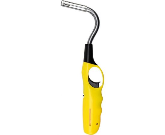 Бытовая газовая пьезозажигалка СОКОЛ СК-302W желтая, с гибким стержнем 61-0964 – изображение 9