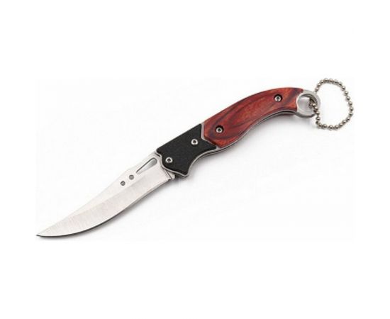 Туристический нож Следопыт деревянная ручка, длина клинка 70 мм PF-PK-12 