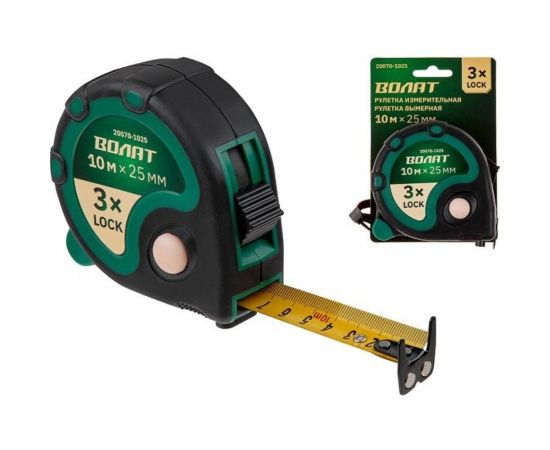 Рулетка ВОЛАТ 10 м 20070-1025 