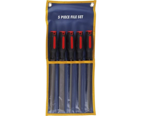 Набор напильников 200мм, 5шт KT TOOLS KA-F1012-8 