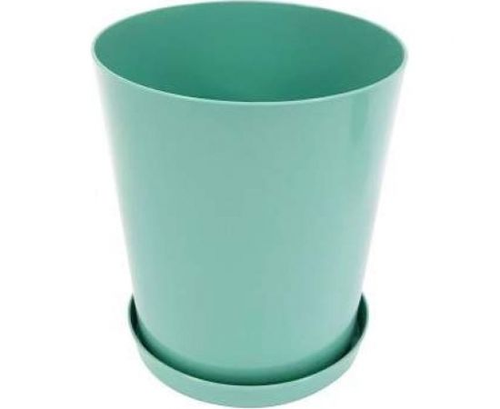Кашпо с поддоном ОНЕСТ 4.5 литр КП-03 Мят 