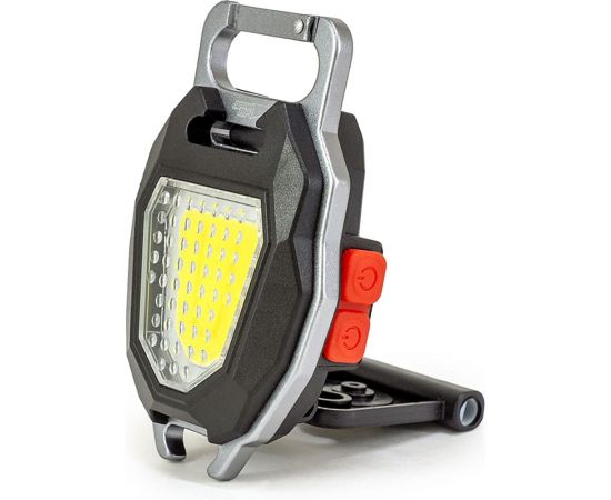 Фонарь-мультитул ЯРКИЙ ЛУЧ KM-154 Муравей COB-брелок max560лм+red свисток/прикур-ль, акк.500mAh 4606400106722 