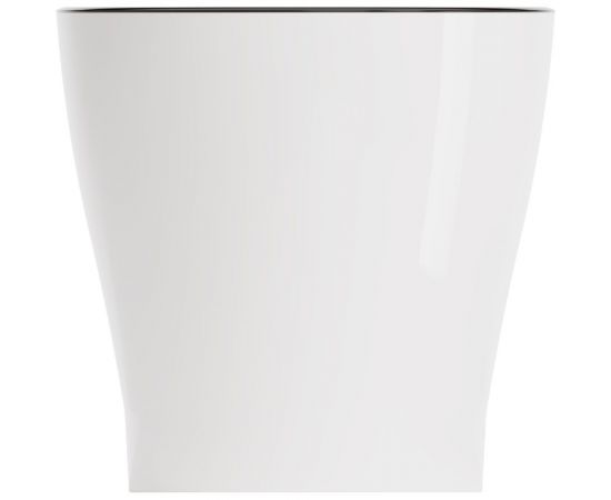 Цветочный горшок ЗПИ Альтернатива Лея 3.6 л, двойной, белый М7929 