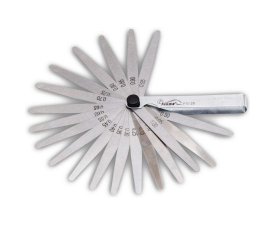 Набор щупов Hans 0.05-1, 20 шт FG-20 
