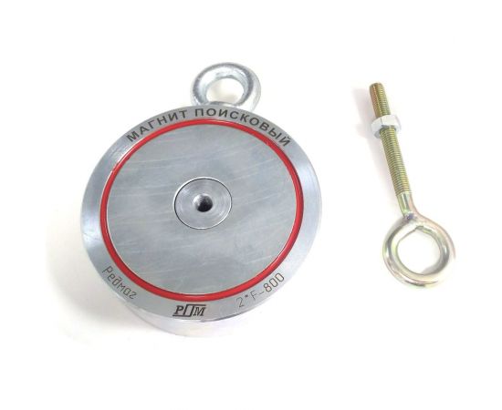 Поисковый двусторонний магнит Редмаг F800x2 – изображение 2