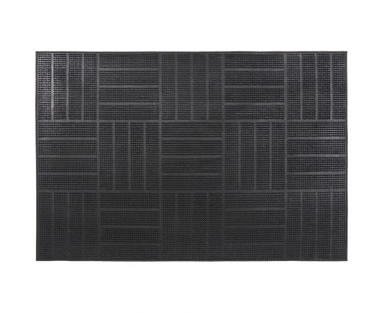 Коврик SUNSTEP резиновый, 40х60 см, Паркет, черный 31-032 – изображение 2