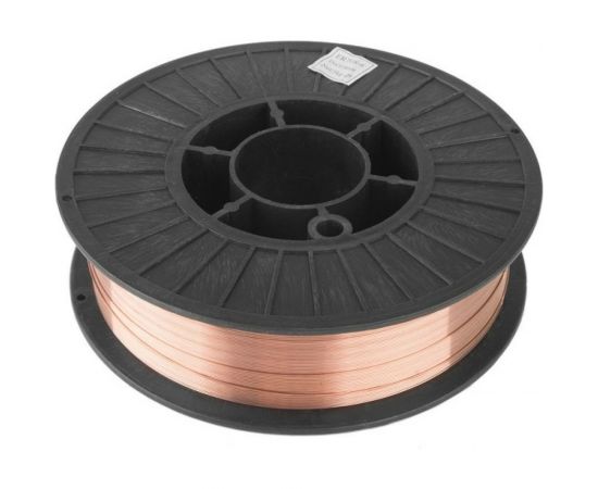 Проволока сварочная СВ-08Г2С (5 кг; 0.8 мм; D=200) Ресанта 71/6/53 – изображение 2