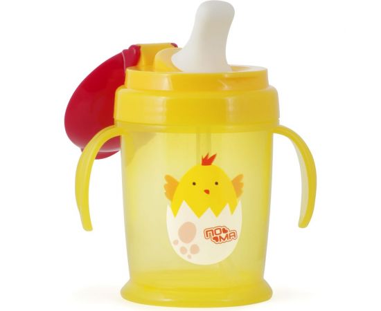 Поильник-непроливайка ПОМА 180 мл, с трубочкой, 6+ 2514 – изображение 2