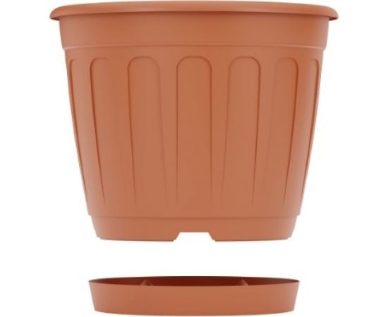 Цветочный горшок ЗПИ Альтернатива Дионис 1,6л коричневый М8244 – изображение 2