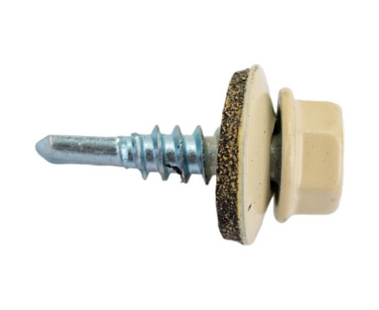 Кровельный саморез КРЕП-КОМП 4,8x19, RAL1015, светлая слоновая кость, 250 шт. ск48191015кф – изображение 3