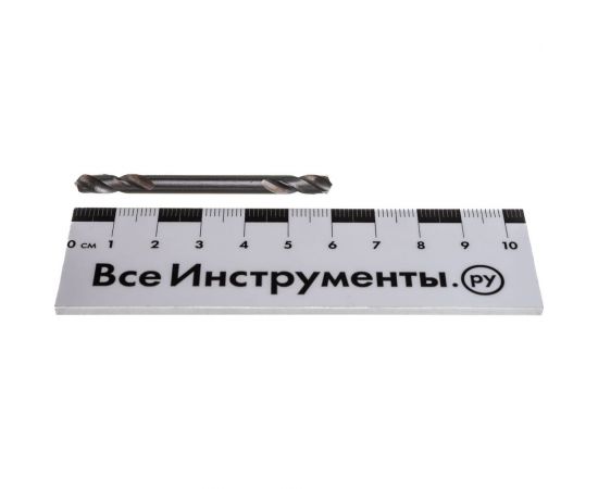 Сверло по металлу двухстороннее (10 шт; 4.9x16х62 мм) Росомаха 700049 – изображение 4