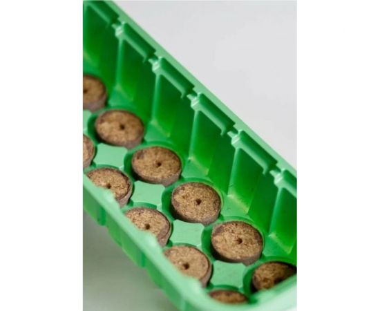 Мини-теплица с торфяными таблетками Сила Суздаля Podkormin 14 ячеек 4680004065173 – изображение 4