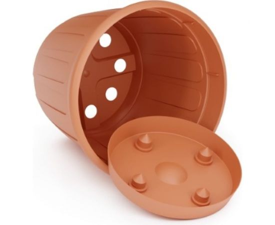 Цветочный горшок ЗПИ Альтернатива Дионис 1,6л коричневый М8244 – изображение 4